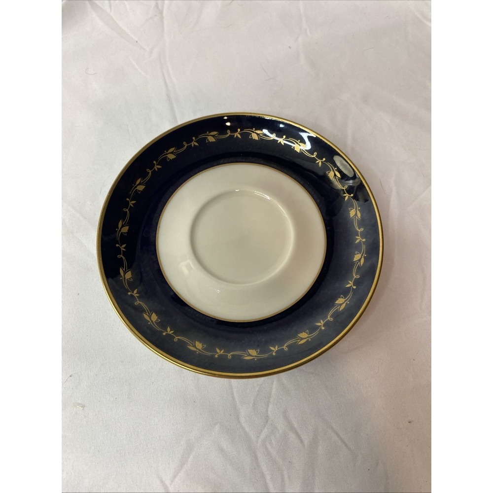 Gorham Baronial Cobalt Blue saucer